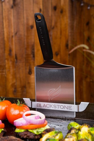 Blackstone Fettauffang-Klappe und Zubehörhalter