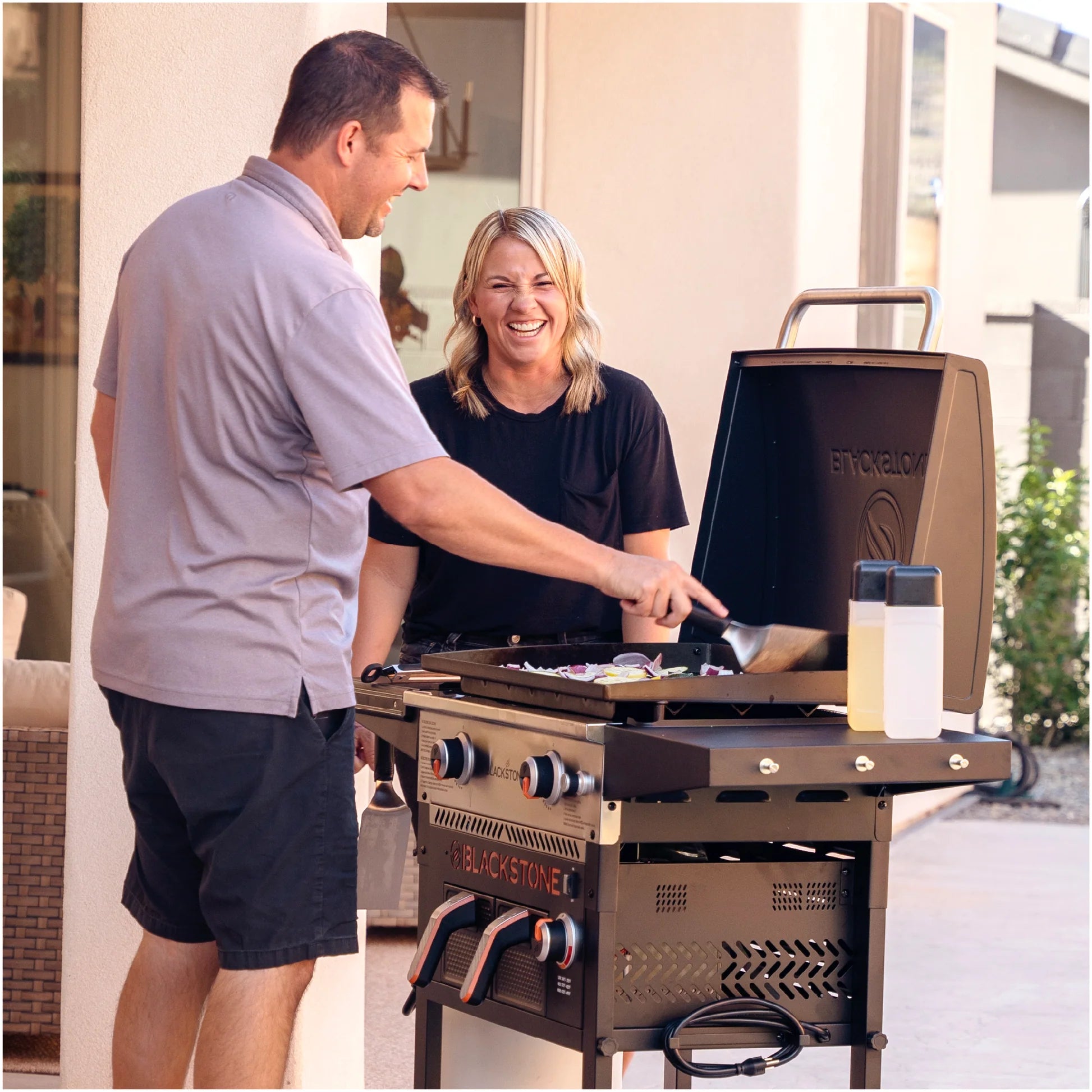 Blackstone 28“ Griddle Grillstation mit Airfryer